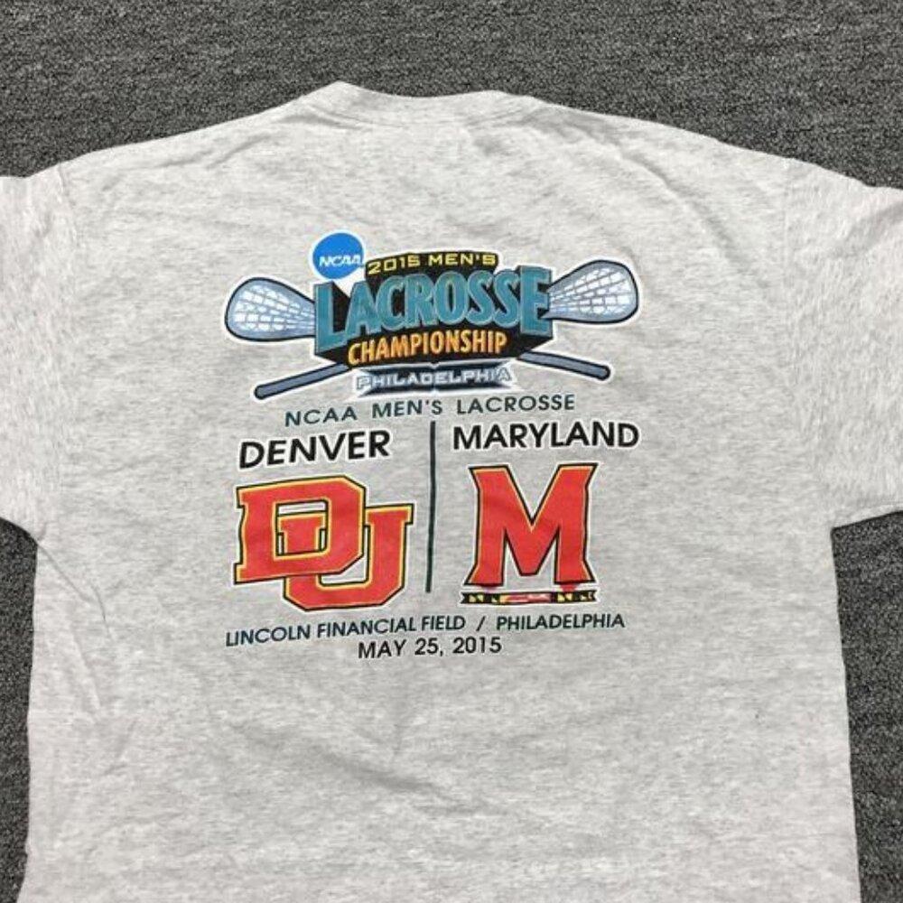 Ncaa Denver Maryland Lacrosse Final Four 2015 Grey Shirt